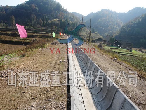 湖北荊門客戶使用LZYC-1型成型機生產(chǎn)構(gòu)件